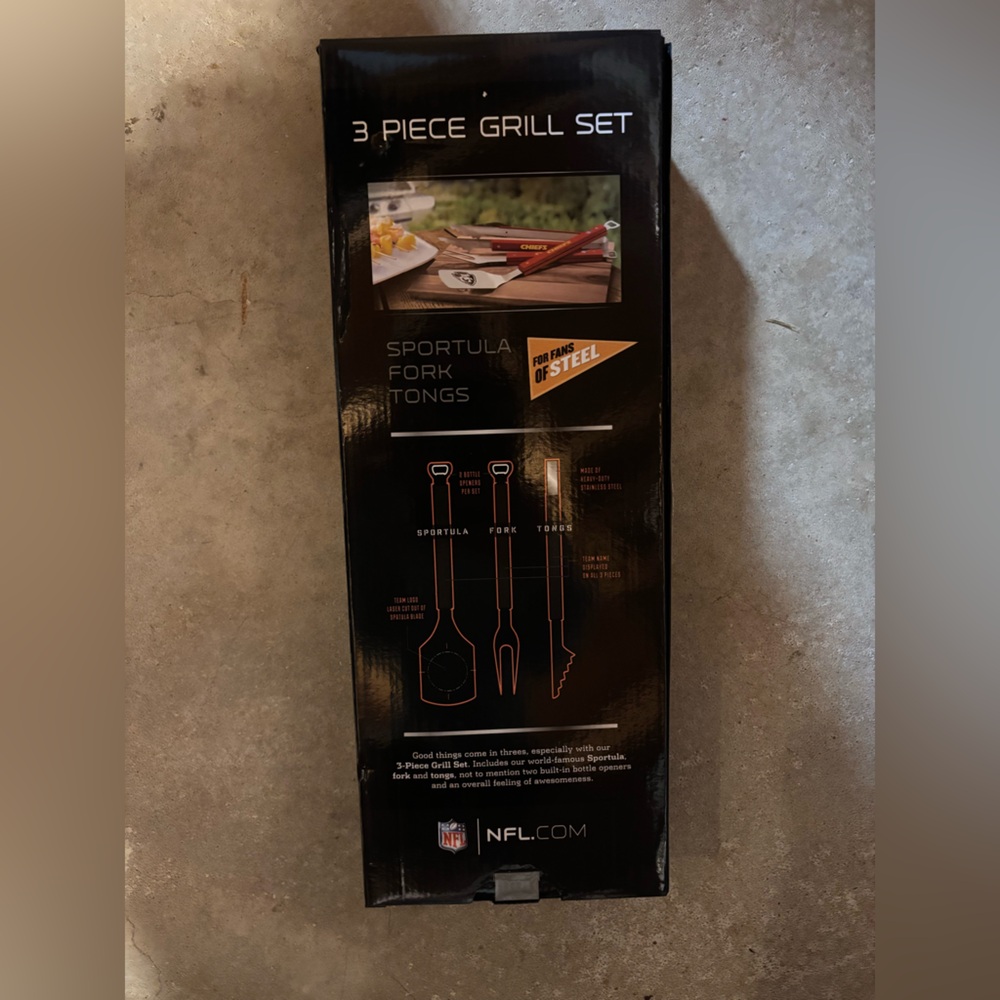 San Francisco 49ers Spirit Series 3-Piece BBQ Set - Picture 7 of 7